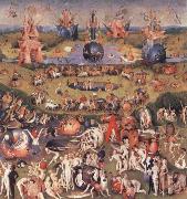 BOSCH, Hieronymus The Garden of Earthly Delights oil